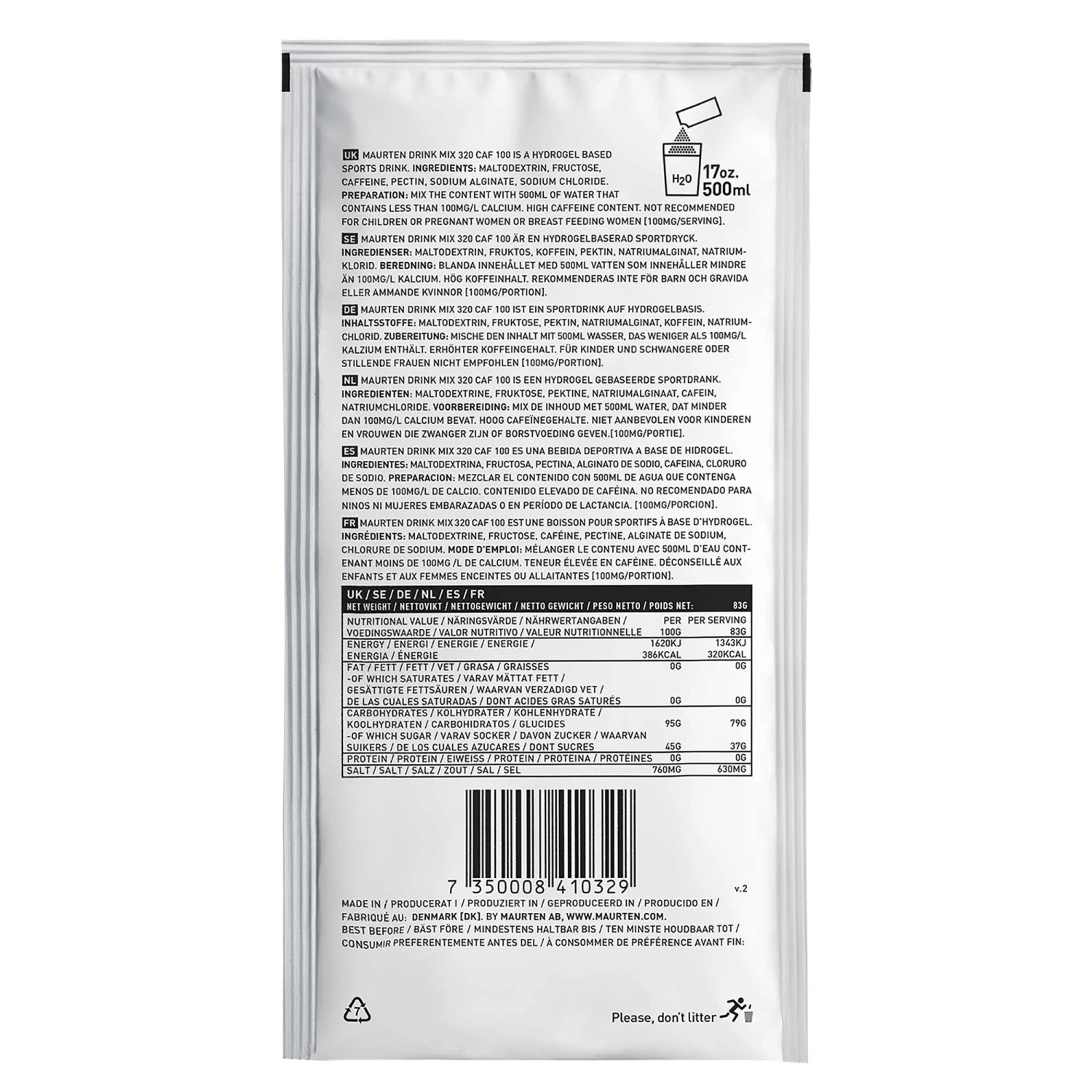 Maurten | Drink Mix 320 Caf 100 - 14 Servings - Image 4