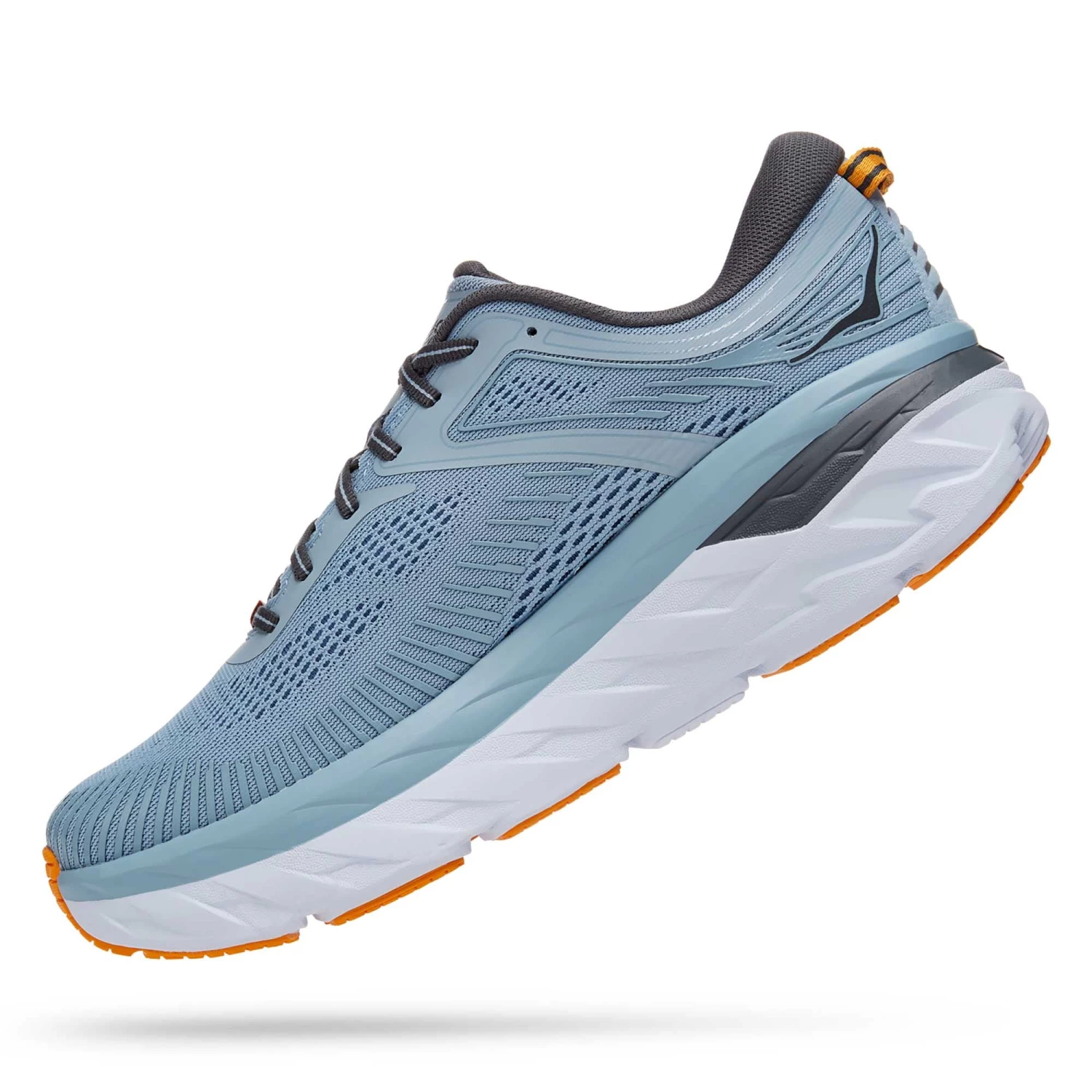 Hoka One One Hoka | Men's Bondi 7 Running Shoes - Blue Fog - Image 5