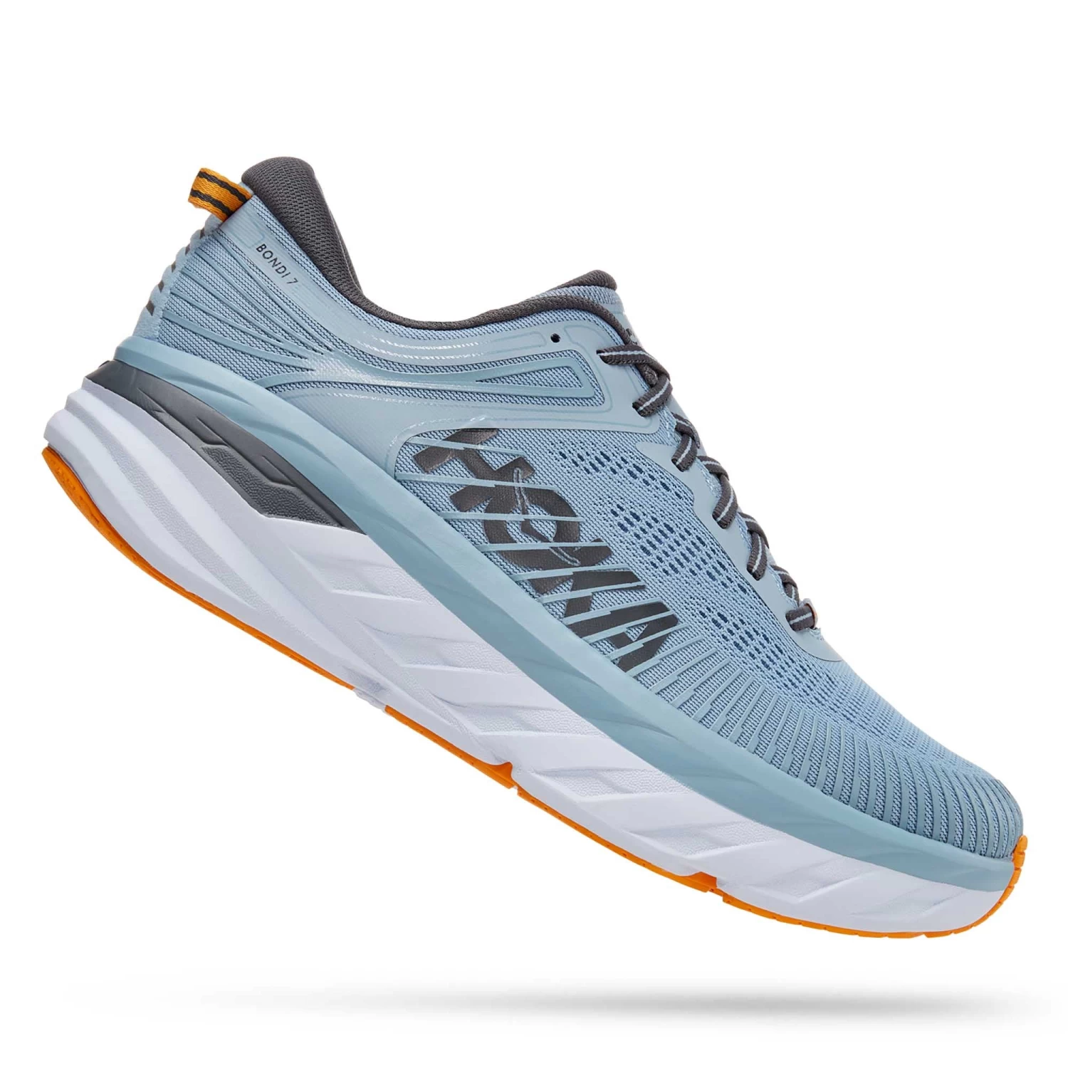 Hoka One One Hoka | Men's Bondi 7 Running Shoes - Blue Fog - Image 2