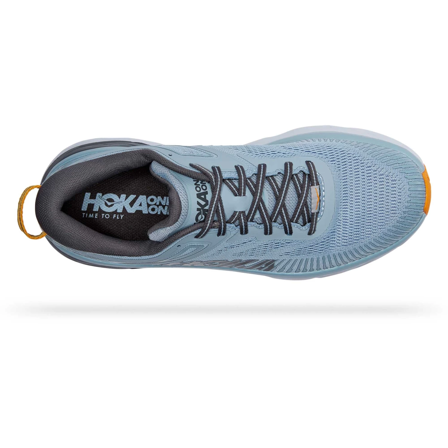Hoka One One Hoka | Men's Bondi 7 Running Shoes - Blue Fog - Image 7