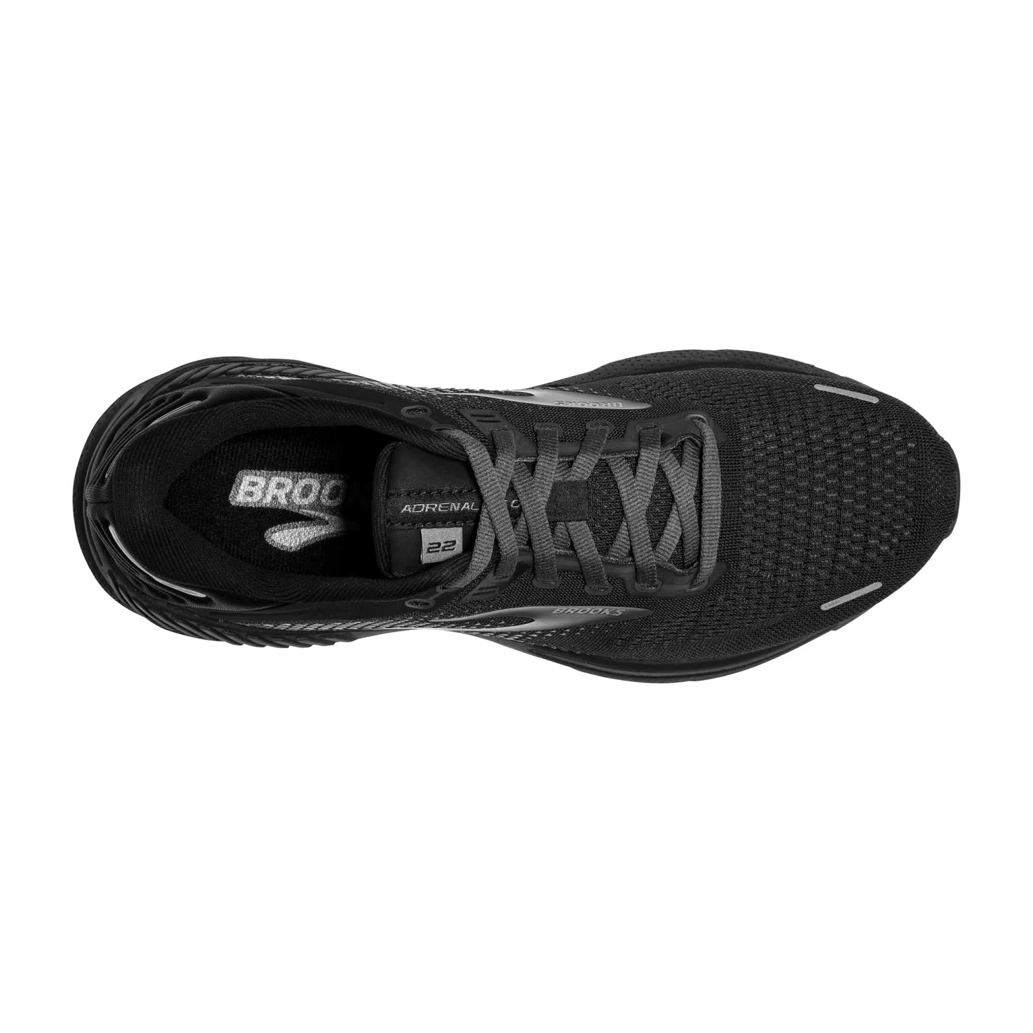 Brooks | Women's Adrenaline GTS 22 Running Shoes - All Black - Image 3