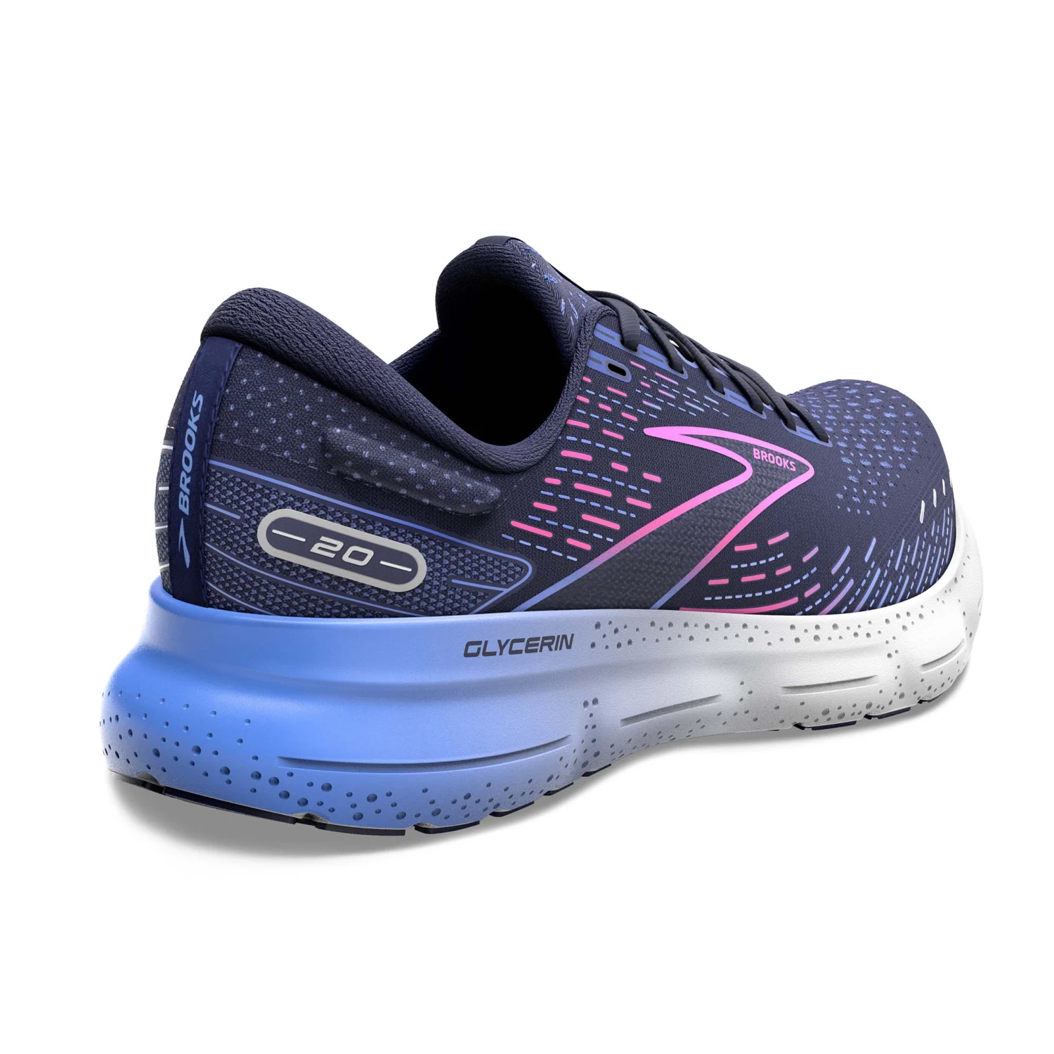Brooks | Women's Glycerin 20 Running Shoes - Peacoat - Image 3
