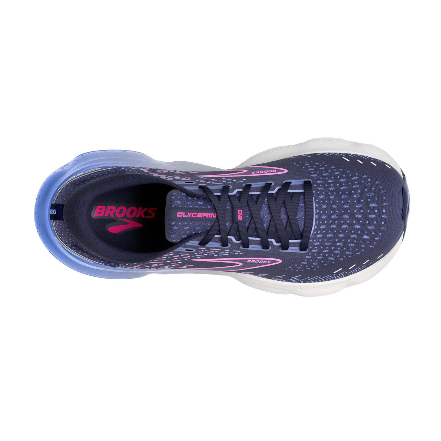 Brooks | Women's Glycerin 20 Running Shoes - Peacoat - Image 5
