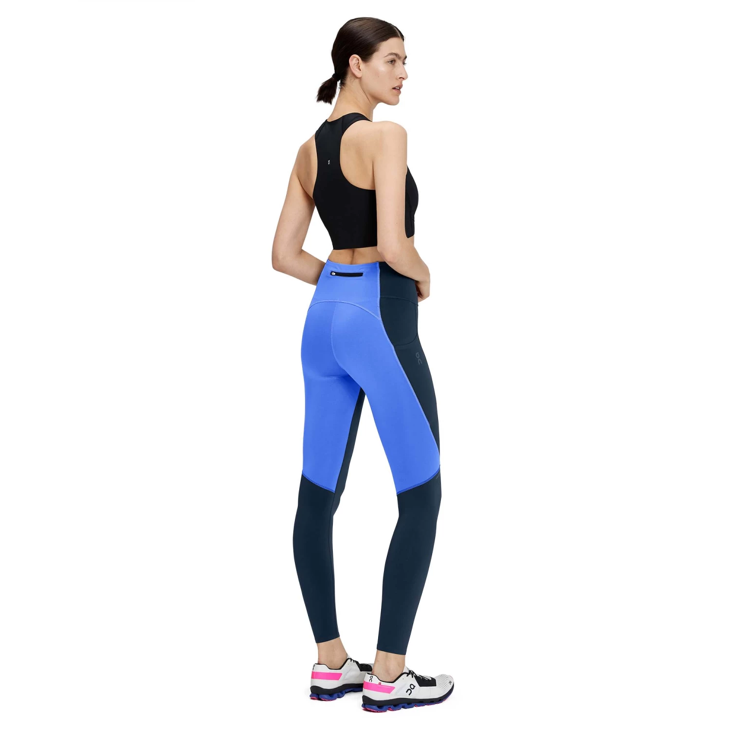 On | Women's Performance Tights - Navy - Image 2