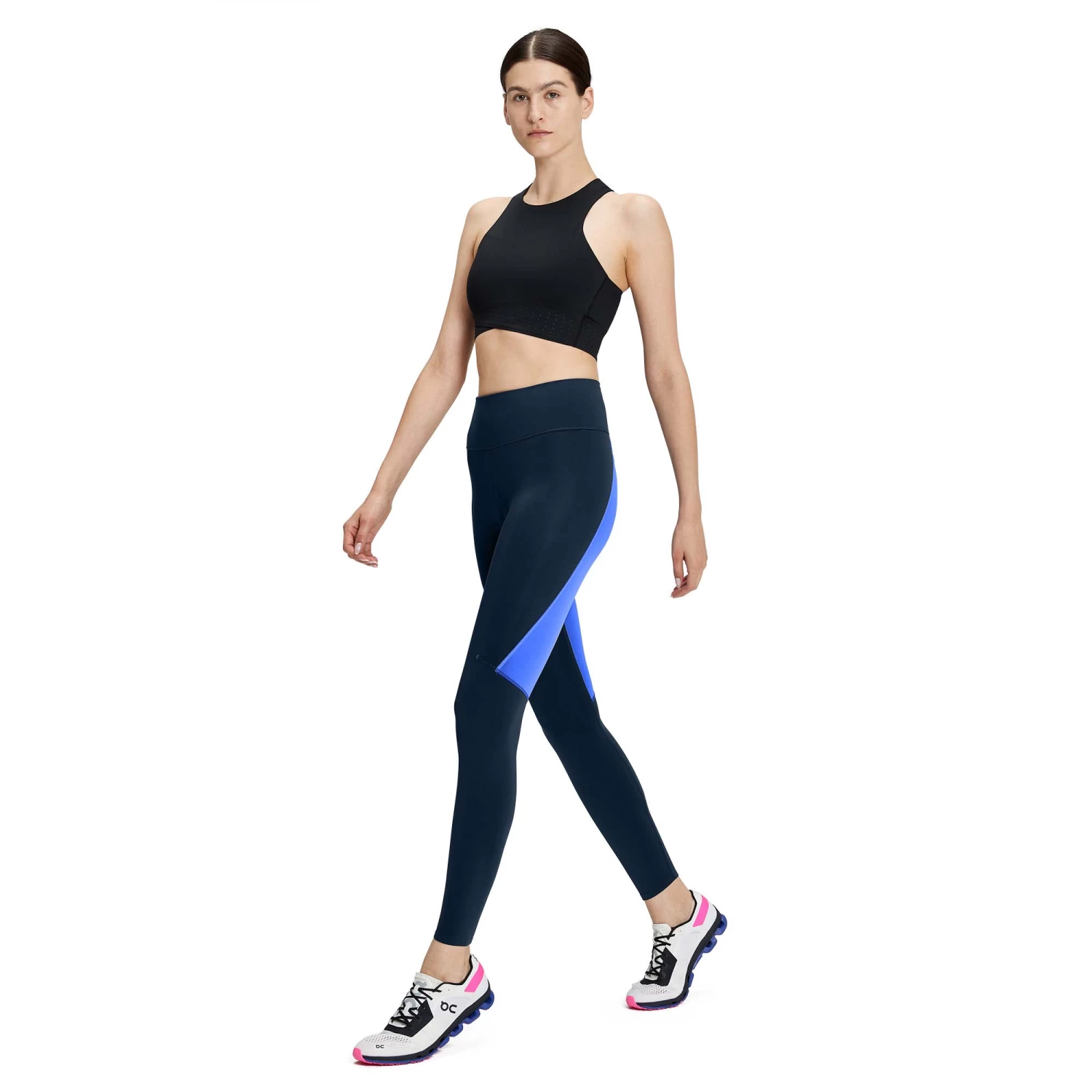 On | Women's Performance Tights - Navy - Image 3