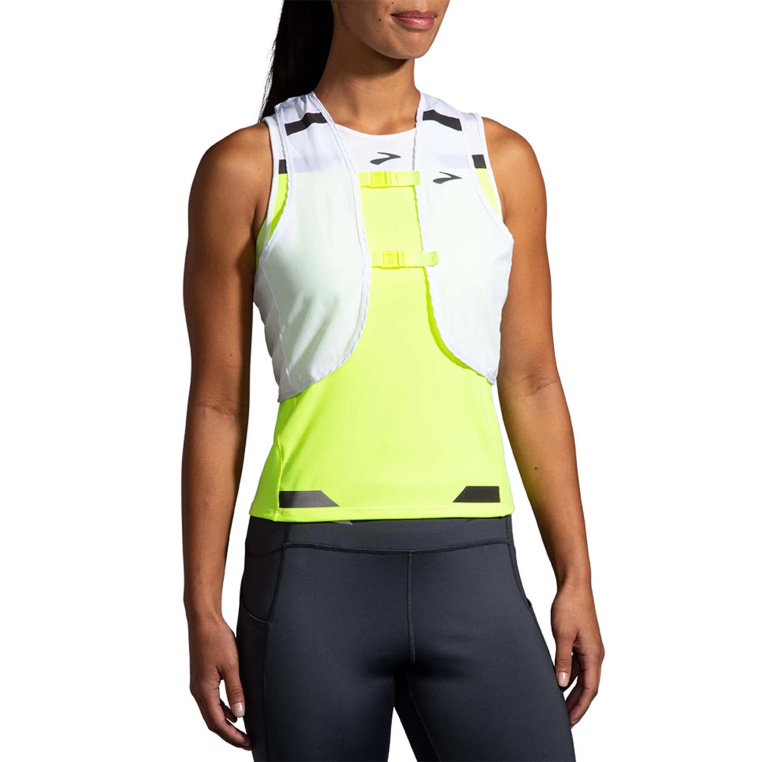 Brooks | Women's Run Visible Convertible Jacket - Image 5