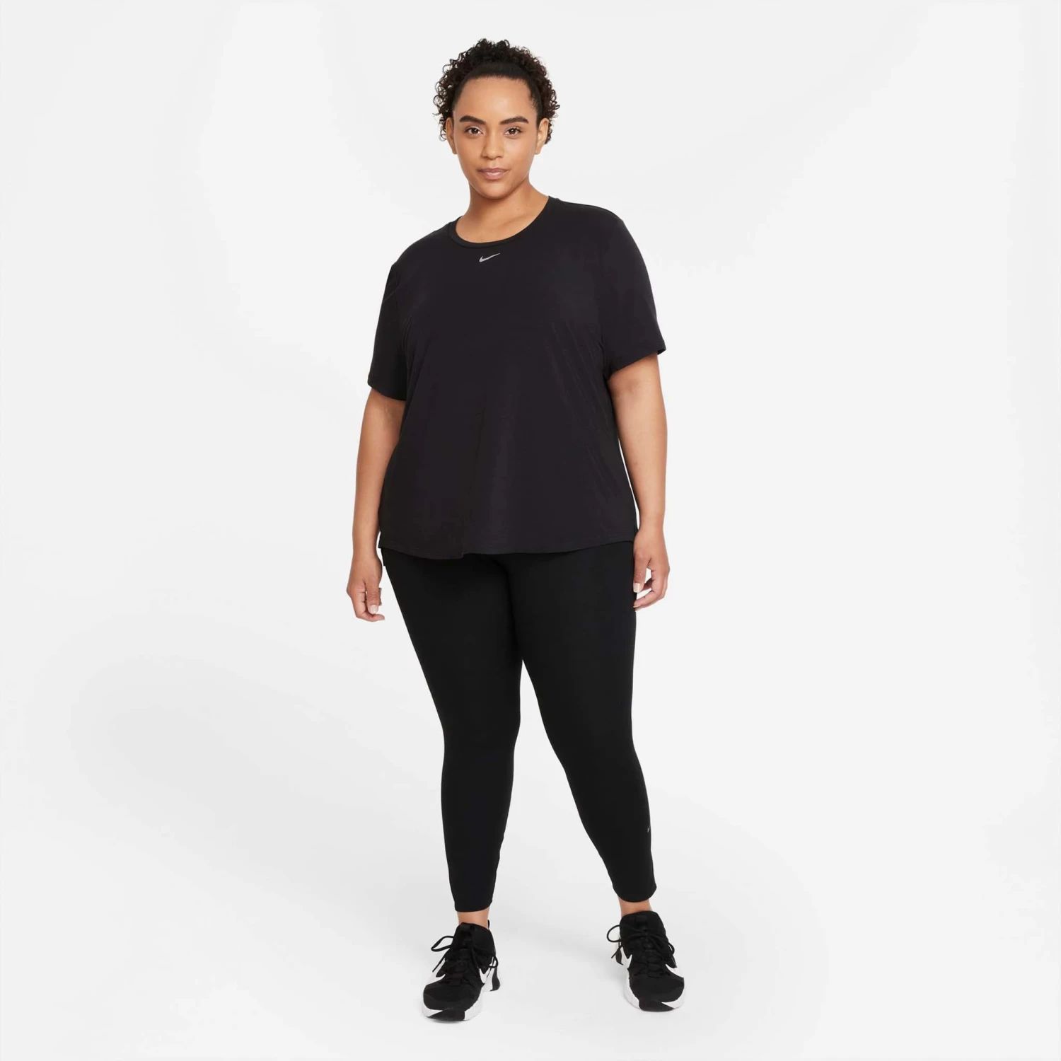 Nike | Women's Dri-FIT ONE Standard Fit Short-Sleeve Top (Plus Size) - Image 3