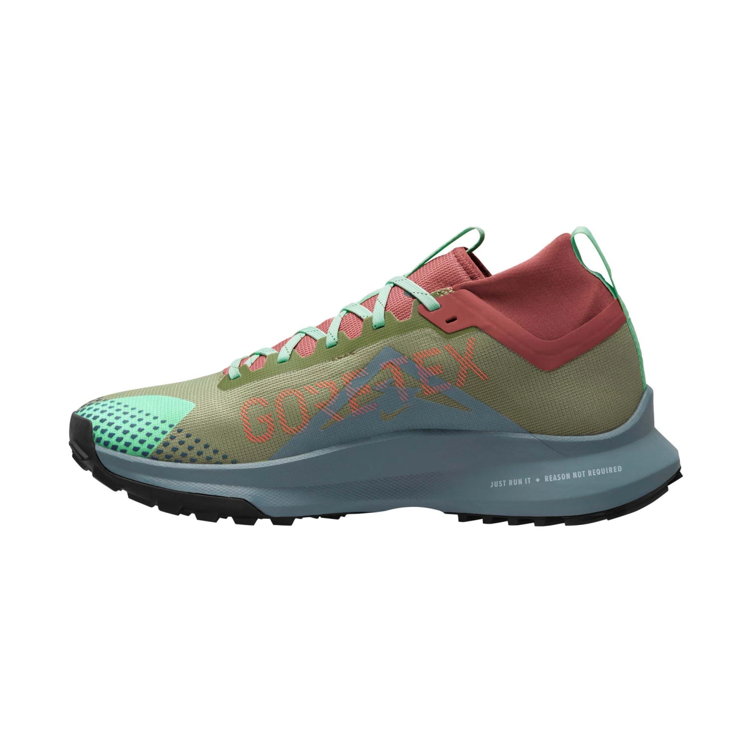 Nike | Men's React Pegasus Trail 4 GORE-TEX Running Shoes - Alligator - Image 2