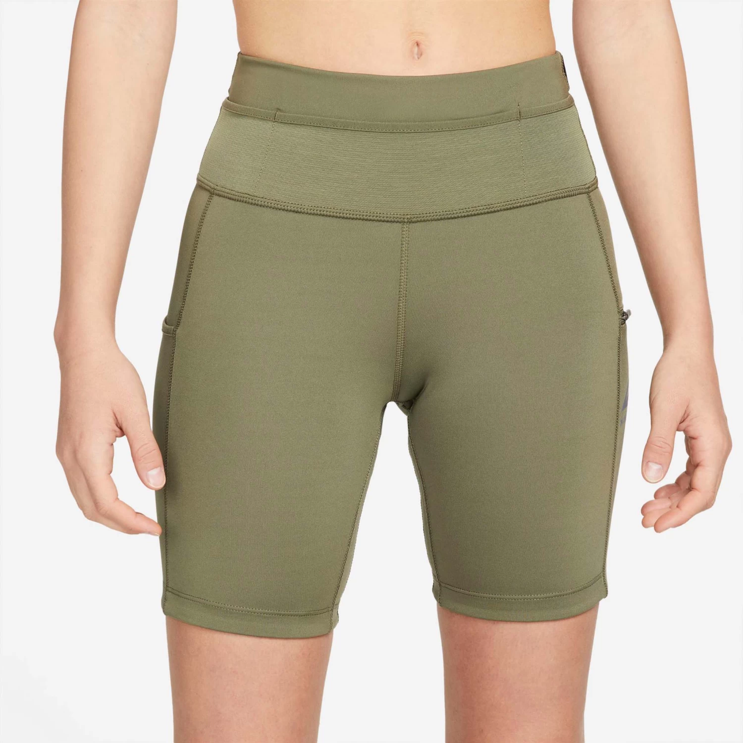Nike | Women's DF Epic Luxe Trail MR Tight Short - Image 3