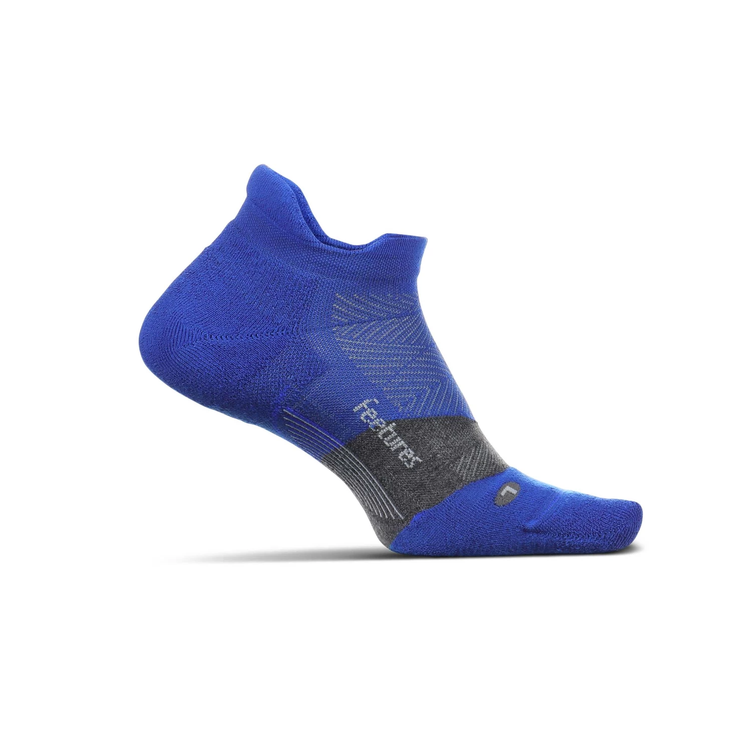 Feetures | Unisex Elite Max Cushion No Show Tab Solid - Boost Blue