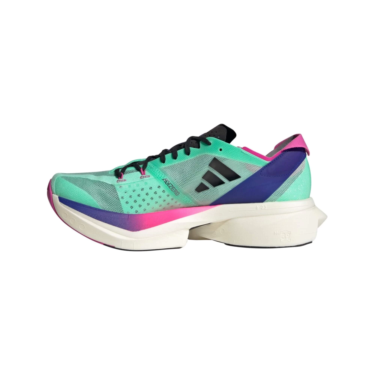 Adidas | Unisex Adizero Adios Pro 3 Running Shoes - Pulse Mint - Image 2