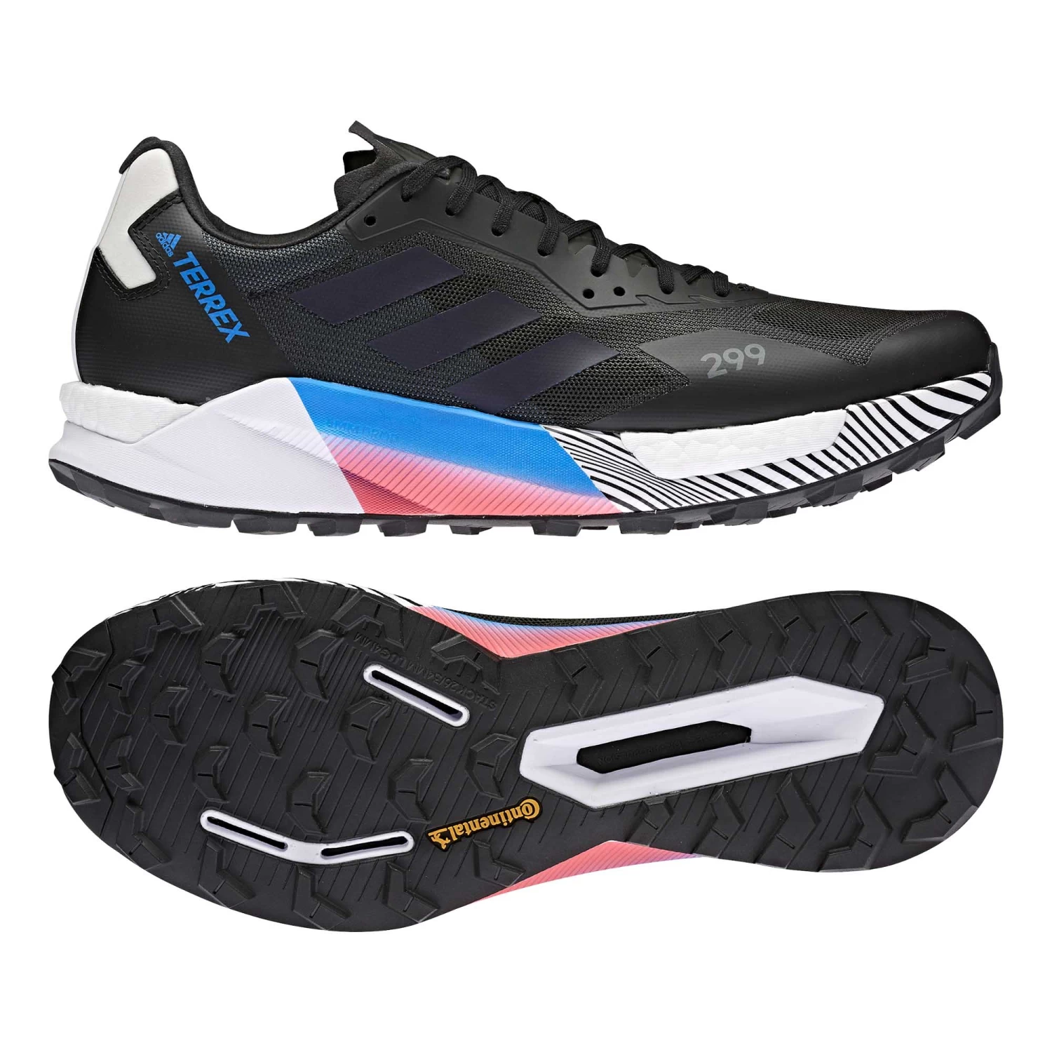 Adidas | Men's Terrex Agravic Ultra Running Shoes - Core Black - Image 2