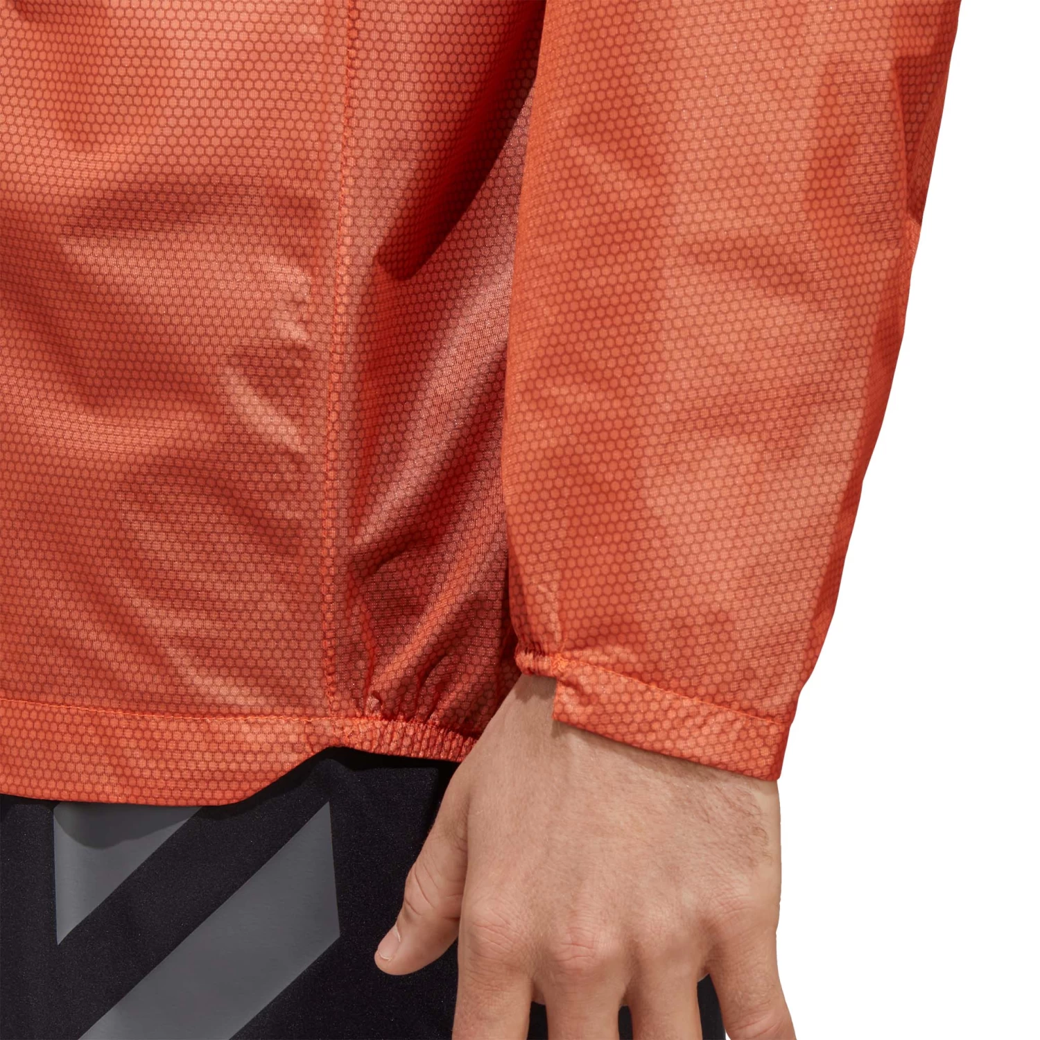 Adidas | Men's Terrex Agravic 2.5L Rain.RDY Jacket - Semi Impact Orange - Image 5