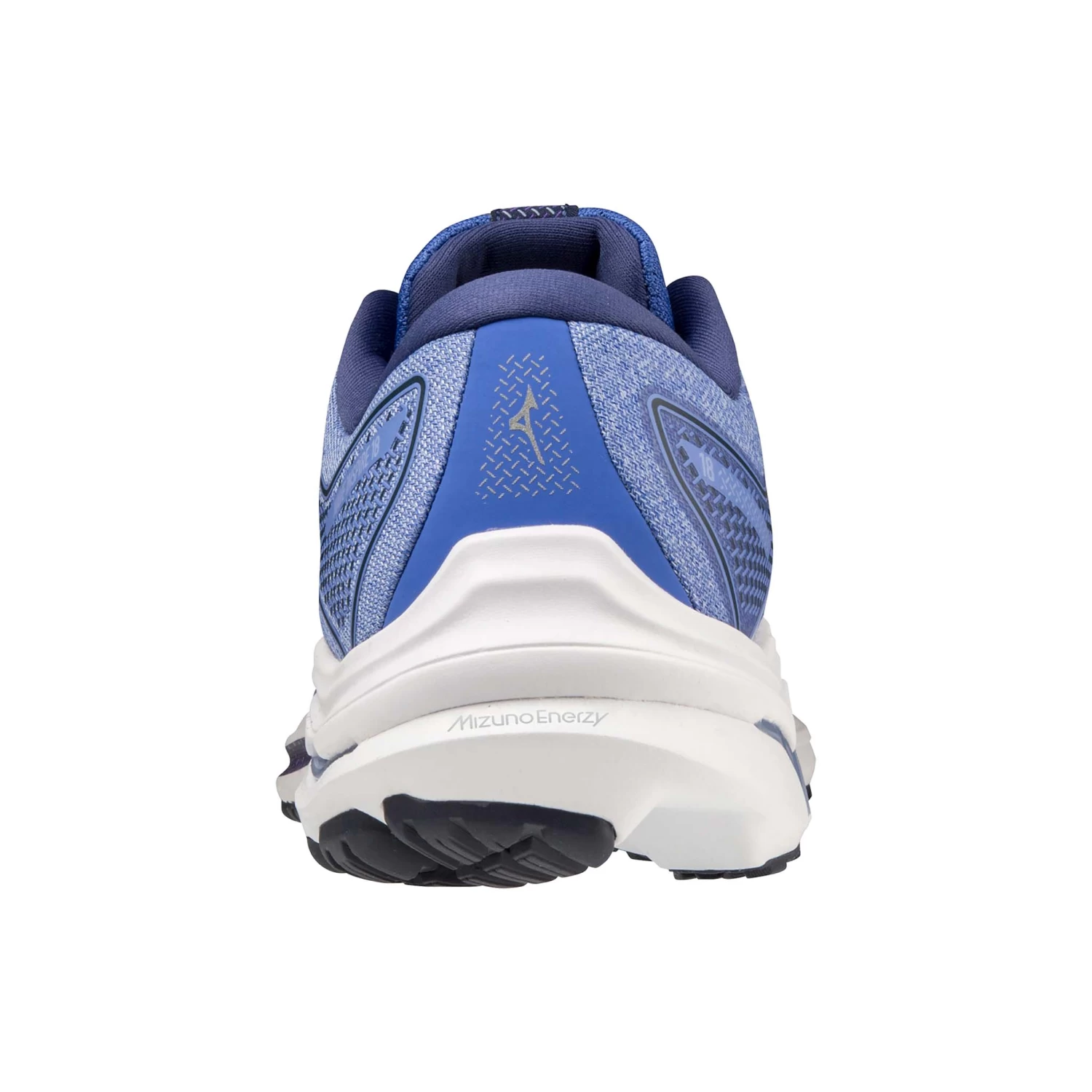 Mizuno | Women's Wave Inspire 18 Running Shoes - Amparo Blue - Image 5