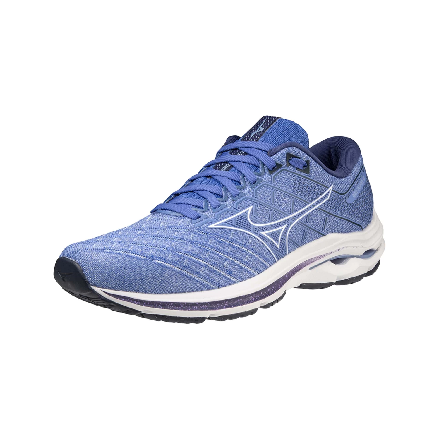 Mizuno | Women's Wave Inspire 18 Running Shoes - Amparo Blue - Image 2