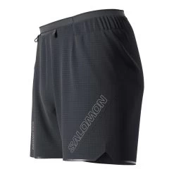 Salomon | Men's Sense Aero 5'' Shorts - Deep Black