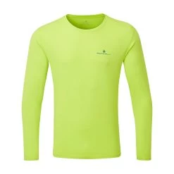 Ronhill | Men's Core L/S Tee - Acid Lime